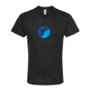 Unisex Poly-Rich V-Neck T-Shirt Thumbnail