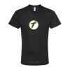 Unisex Poly-Rich V-Neck T-Shirt Thumbnail