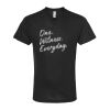 Unisex Poly-Rich V-Neck T-Shirt Thumbnail