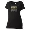 Women's Poly-Rich Scoop Neck T-Shirt Thumbnail