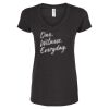 Women's Poly-Rich V-Neck T-Shirt Thumbnail